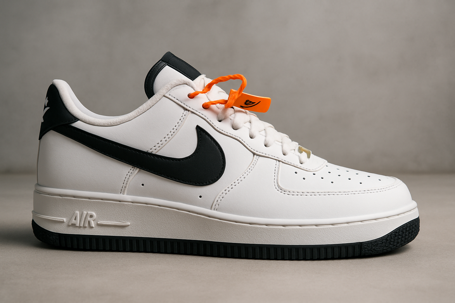 Shadōm® Classic Court – Inspired by Nike Air Force 1 (Black)